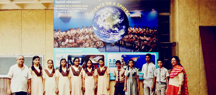 MSDSS Science on a sphere